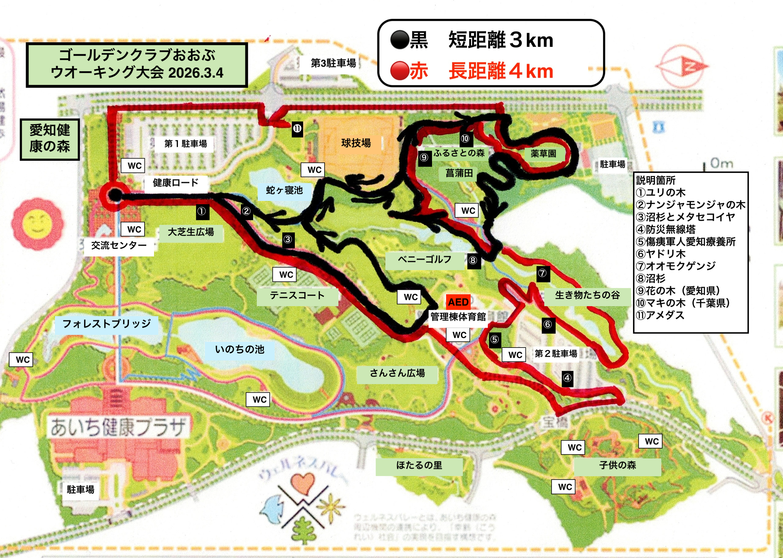 コース長短距離１