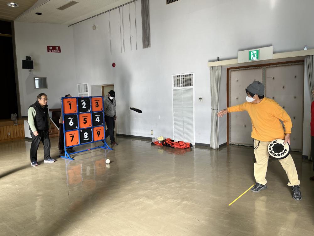 「それなら一度練習会」３